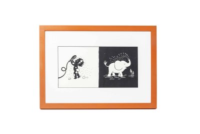 «Bébé prend sa douche» illustré par Laura Hedon - Album «Au lit les petits», publié aux éditions La poule qui pond.