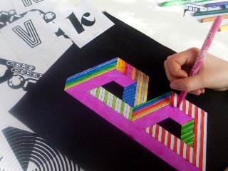 Mise en couleur de la Lettrine B.