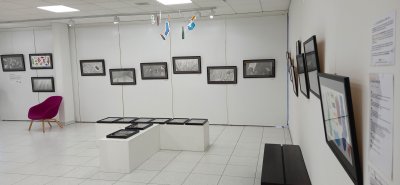 Mise en place de l'exposition à Saint-Hilaire-De-Riez (85)