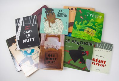 11 livres de Sabine De Greef inclus dans l'exposition