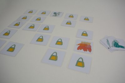 Jeu de mémory constitué de 24 cartes