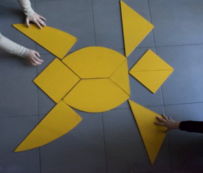 Comment refaire la tortue de Taro ? avec les 8 pièces du jeu en forme d'œuf