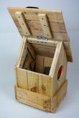 Cabane sensorielle ouverte