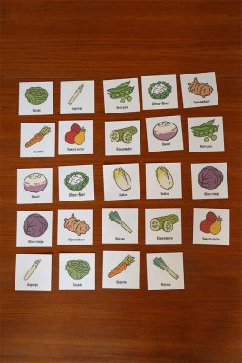 Jeu de memory "Avec ma BD, je cuisine tout seul"