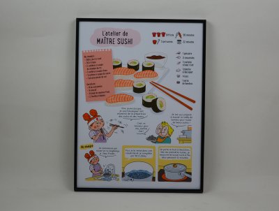 "L'atelier de maître sushi"