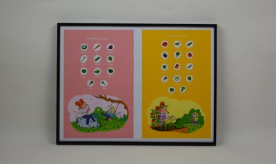 Cadre "Légumes de saisons"