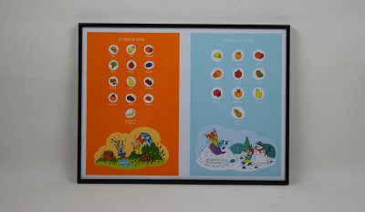 Cadre "Fruits de saisons"