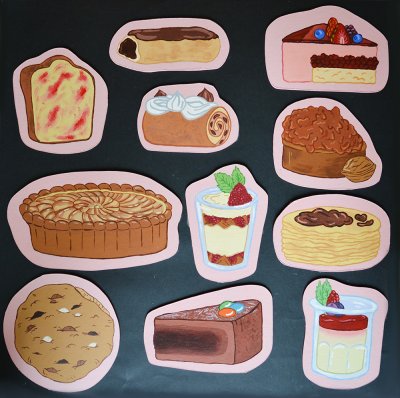 Un total de 20 décors aériens pour la BD "La pâtisserie en BD"