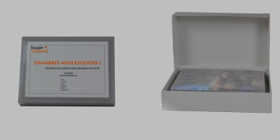 Chambres adolescentes-petits dibonds Dimensions (Lxl) : 30x20 cm