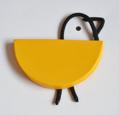 Un joli petit poussin, très facile à réaliser - Matériel fourni.