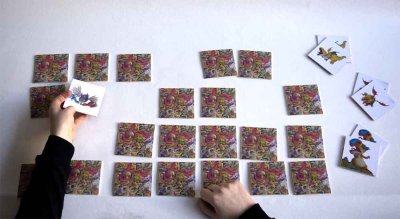Mise en place du jeu de memory