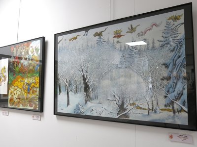 Présentation de l'illustration "Que de neige!" - Centre culturel de Saint-Martin-de-Crau (13)