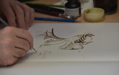 Dessin de dédicace