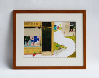 "Le chat de la crémière" et "Parasol"