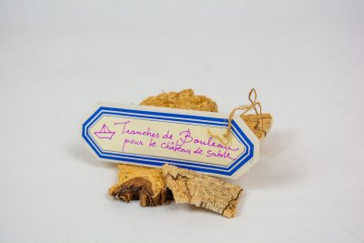 morceaux de bouleau à présenter sous vitrine
