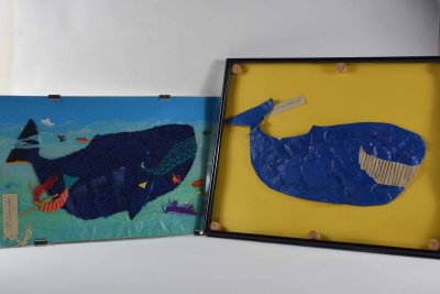 Cadres "La baleine ratée"