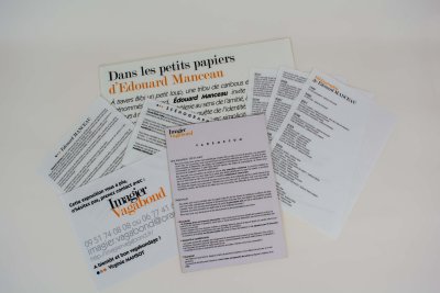 éléments de signalétique à patafixer dans l'exposition