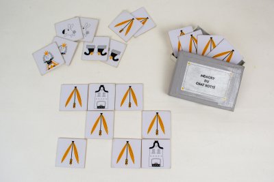 Jeu de mémory du chat botté