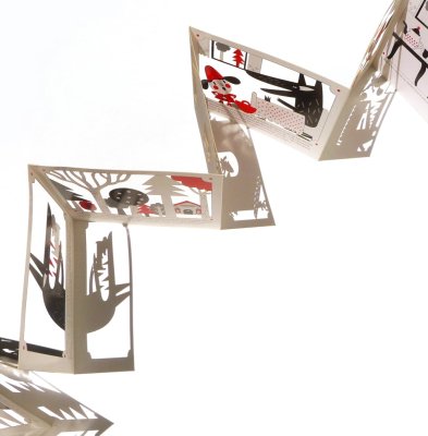 Une ribambelle de papier.