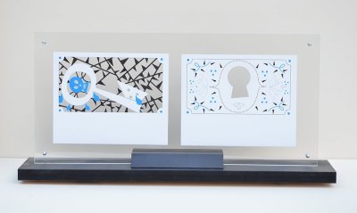 L'ombre de la mort, cachée par la clef ensanglantée du petit cabinet de la Barbe bleue.