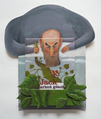 Porte-album de l'album "Jack et le haricot géant" illustré par Sébastien Mourrain - Éditions Milan jeunesse
