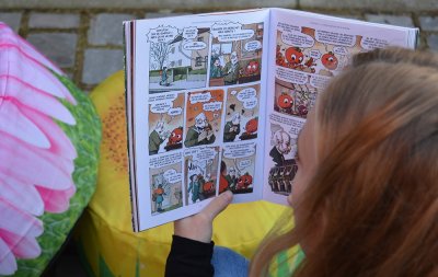 Prise en flagrant délit de lecture !