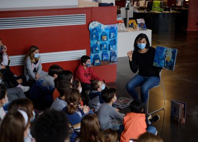 Mise en situation à la bibliothèque de Meyzieu (en 2022)