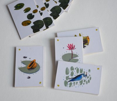 Gros plan des cartes.