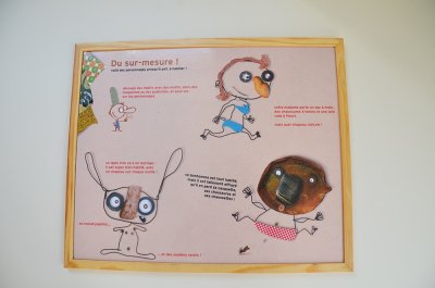 J'habille, tu habilles, nous habillons ! Atelier de création graphique "à la manière de …" . Interaction de deux enfants possible.