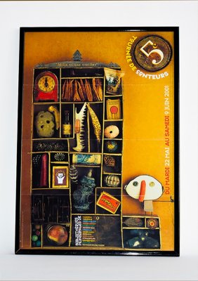 Auteur, illustrateur, plasticien, créateur de film d'animation et …… Affichiste ! toute la gamme du travail de Christian Voltz est présentée dans cette exposition.