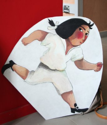 Décor grande dimension de l'enfant héros de l'histoire de l'île au trésor