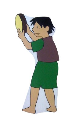 Décor de personnage: Le petit gitan - Élément de scénographie