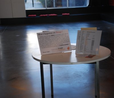 Documents de présentation de l'exposition: Biographie, Bibliographie, Titre de l'exposition, Cartels...