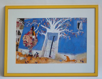 "Tamanna peint la maison de son père"