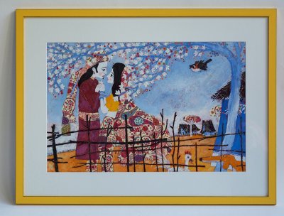"Ksantu et Tamanna, deux amoureux"