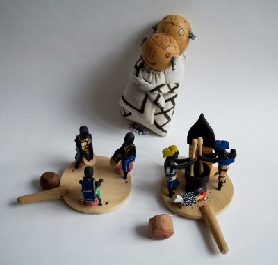 Jeux d'enfants africains.