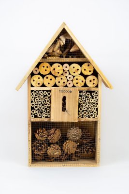 Hôtel à insecte à présenter posé (32x47,5x9cm)