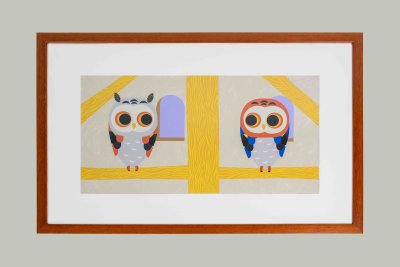 illustration originale de O. Cosneau "Ressemblance"