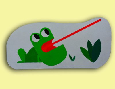 Grand décors : la grenouille