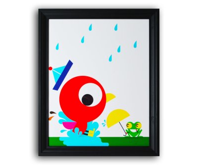 Illustration "Sploutch !" - p4 de l'album "Splitch ! Splatch !"