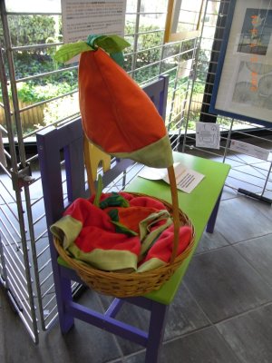 Des couvre-chefs pour visiter l'exposition