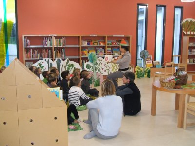Animation de classe - Bibliothèque de Plomelin - Quimper Communauté (29)
