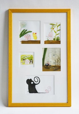 "Pomelo et son ombre"