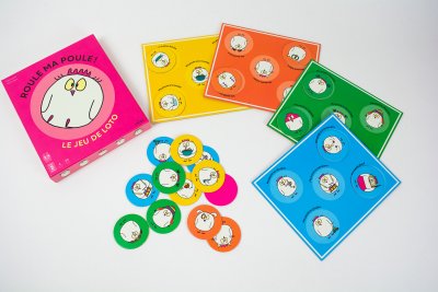 Jeu de loto "Roule ma poule"