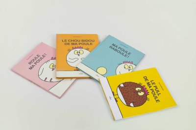 4 albums-Tout sur ma poule-Édouard Manceau-Éditions Milan.