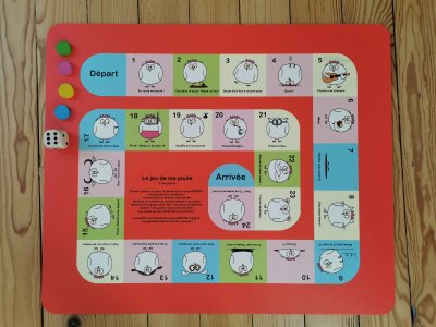 jeu de l'oie "Tout sur ma poule"